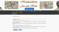 Desktop Screenshot of janutenhoute.nl