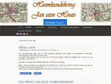 Tablet Screenshot of janutenhoute.nl